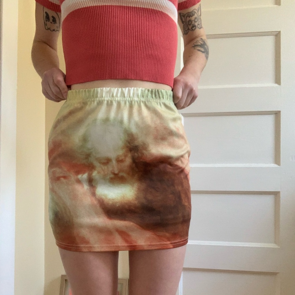 y2k graphic mini skirt - Picture 5 of 8